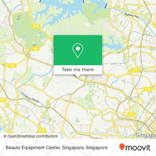 Beauty Equipment Center, Singapore map