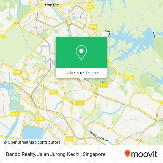 Bando Realty, Jalan Jurong Kechil地图