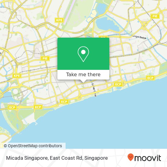 Micada Singapore, East Coast Rd map