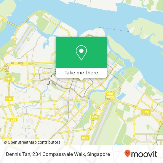 Dennis Tan, 234 Compassvale Walk map