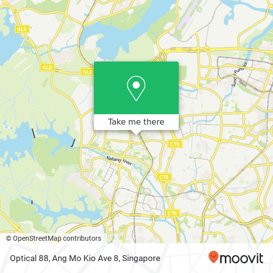 Optical 88, Ang Mo Kio Ave 8地图