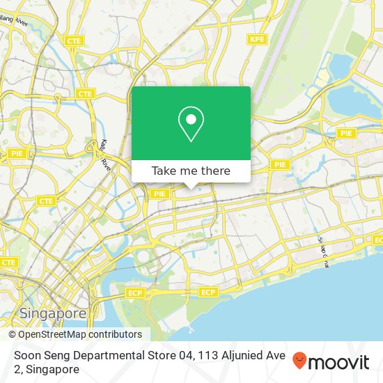 Soon Seng Departmental Store 04, 113 Aljunied Ave 2 map