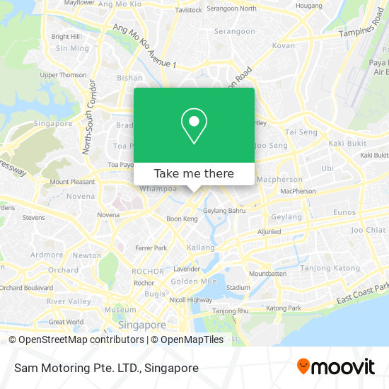 Sam Motoring Pte. LTD.地图