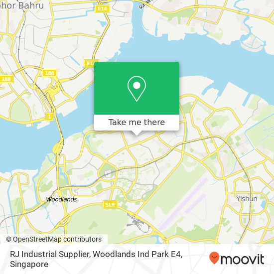 RJ Industrial Supplier, Woodlands Ind Park E4 map