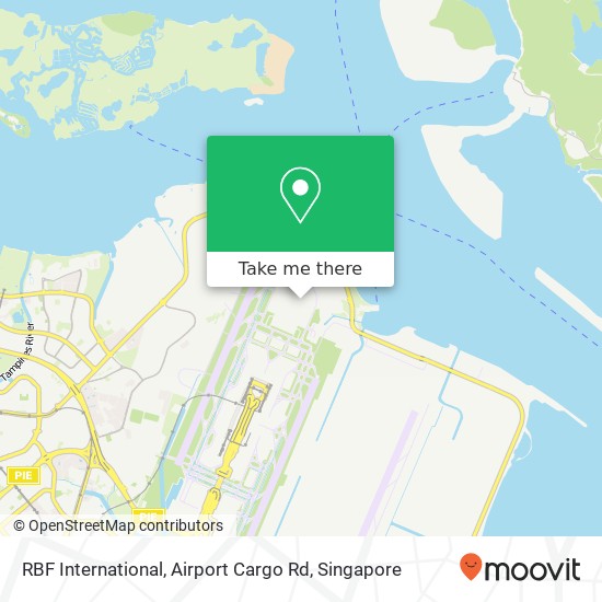 RBF International, Airport Cargo Rd map