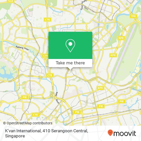 K'van International, 410 Serangoon Central map