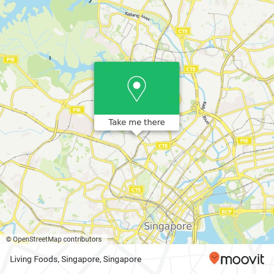 Living Foods, Singapore地图