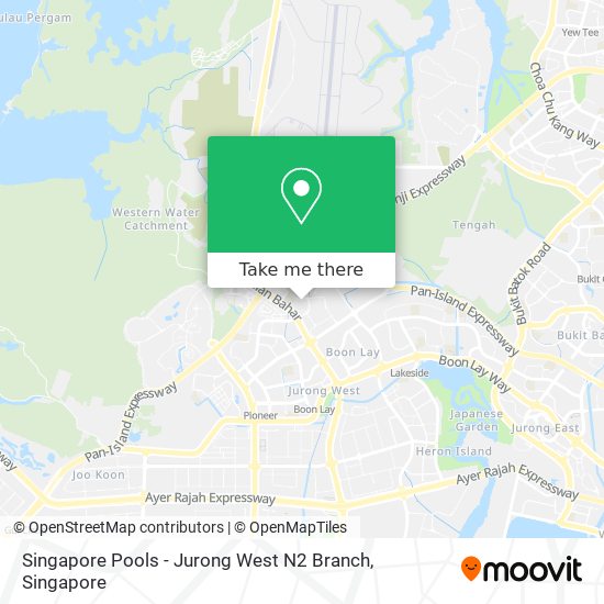 Singapore Pools - Jurong West N2 Branch map