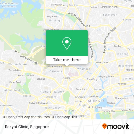 Rakyat Clinic map