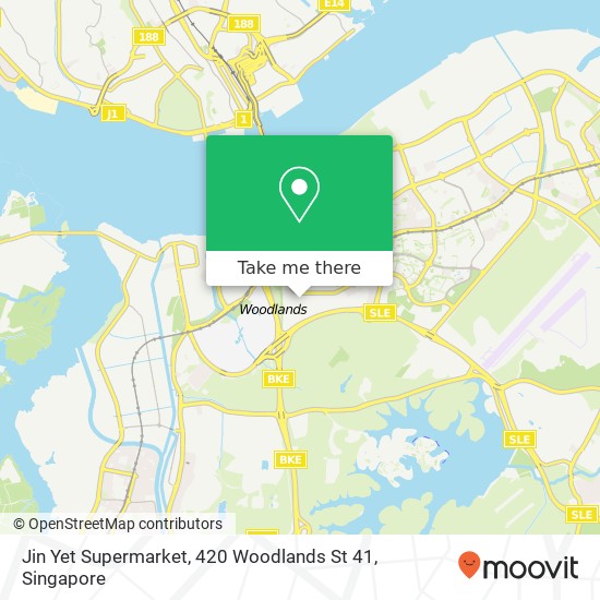 Jin Yet Supermarket, 420 Woodlands St 41 map