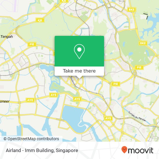 Airland - Imm Building, Singapore map