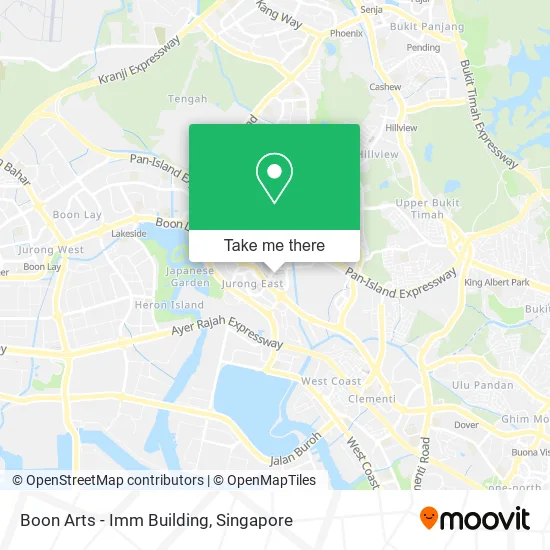 Boon Arts - Imm Building map
