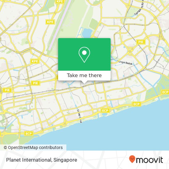 Planet International, Chai Chee Rd map