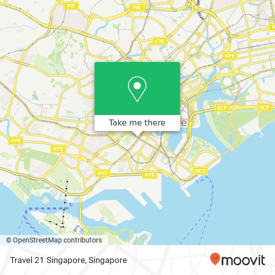 Travel 21 Singapore地图