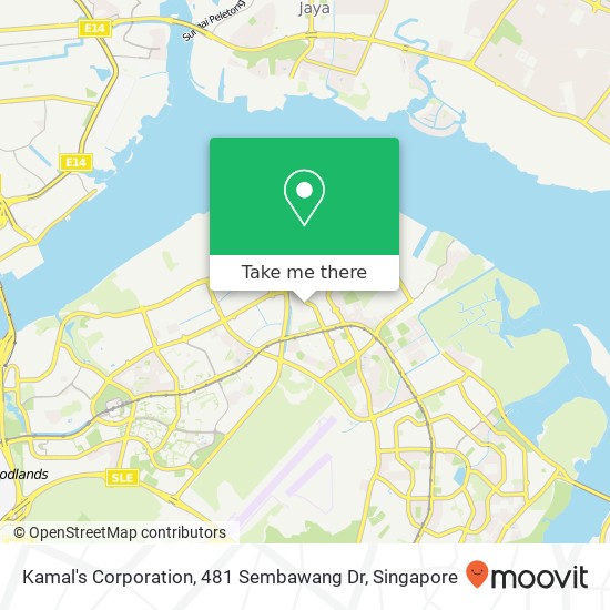 Kamal's Corporation, 481 Sembawang Dr map