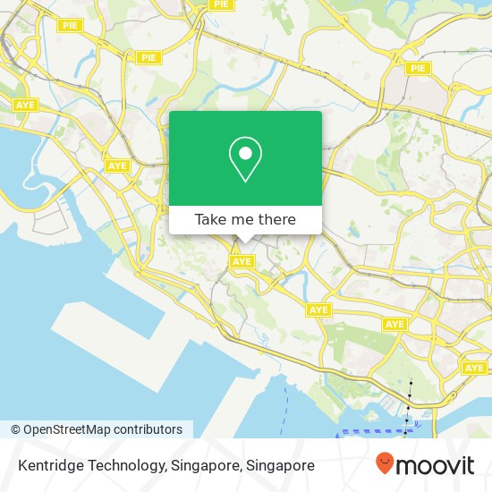 Kentridge Technology, Singapore map