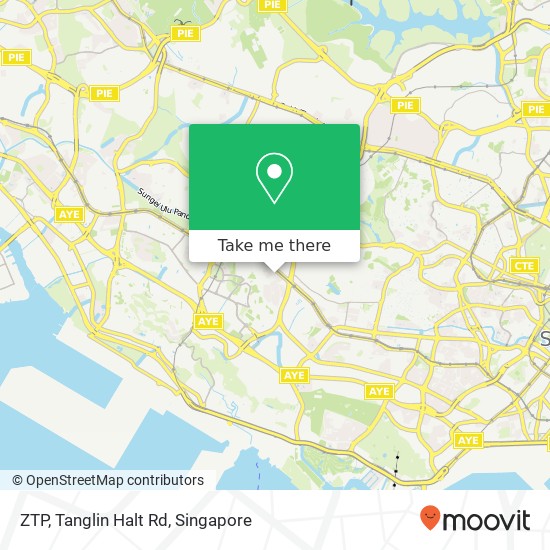 ZTP, Tanglin Halt Rd地图