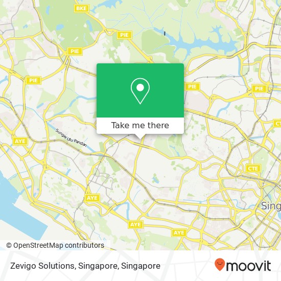 Zevigo Solutions, Singapore地图