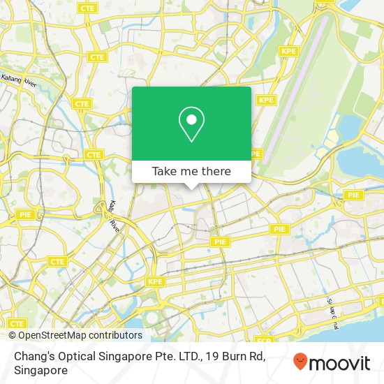 Chang's Optical Singapore Pte. LTD., 19 Burn Rd地图