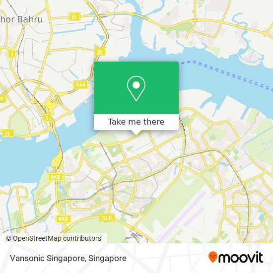Vansonic Singapore map