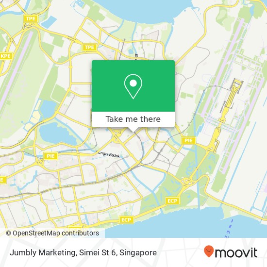 Jumbly Marketing, Simei St 6 map