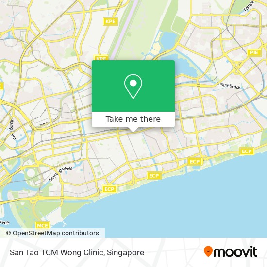 San Tao TCM Wong Clinic map