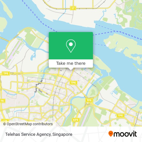 Telehas Service Agency map