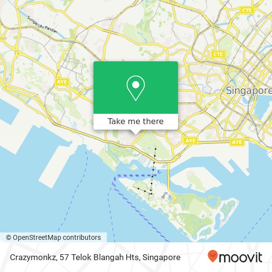 Crazymonkz, 57 Telok Blangah Hts map