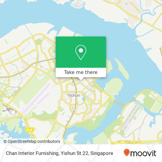 Chan Interior Furnishing, Yishun St 22 map