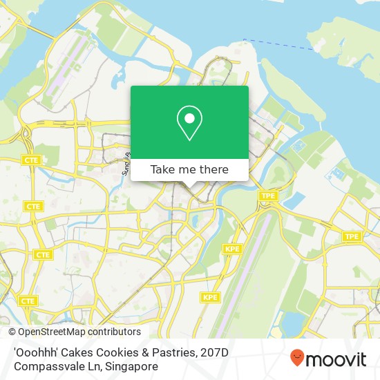 'Ooohhh' Cakes Cookies & Pastries, 207D Compassvale Ln地图