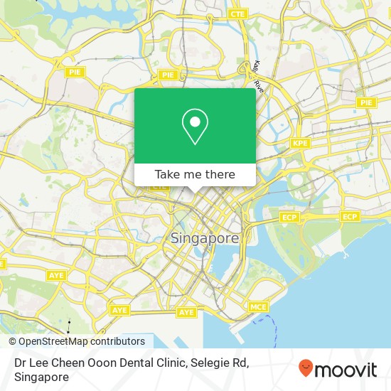 Dr Lee Cheen Ooon Dental Clinic, Selegie Rd地图