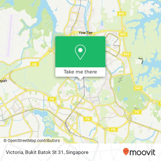 Victoria, Bukit Batok St 31 map