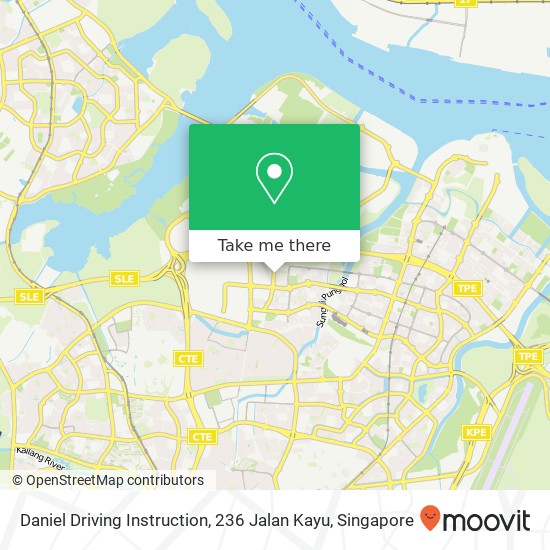 Daniel Driving Instruction, 236 Jalan Kayu map