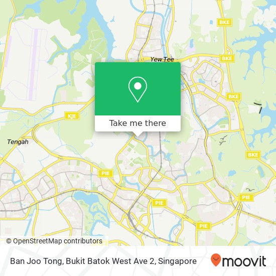 Ban Joo Tong, Bukit Batok West Ave 2地图