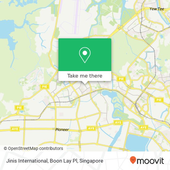 Jinis International, Boon Lay Pl map