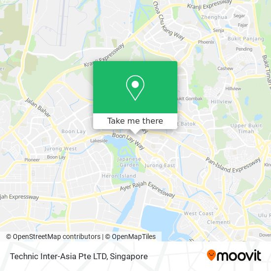 Technic Inter-Asia Pte LTD map