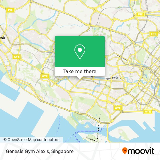 Genesis Gym Alexis地图