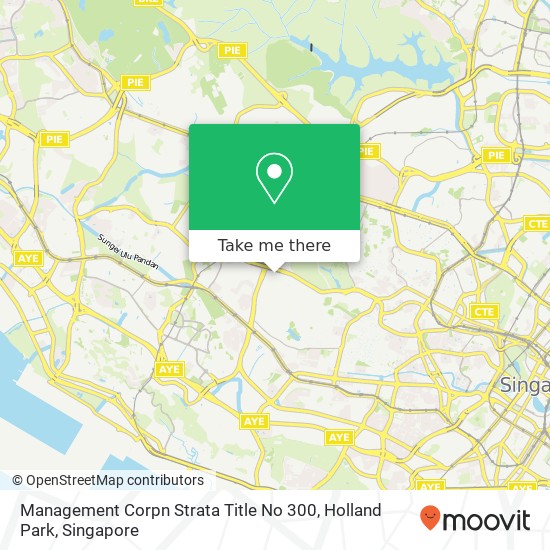 Management Corpn Strata Title No 300, Holland Park map