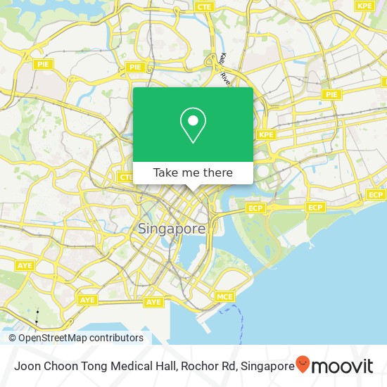 Joon Choon Tong Medical Hall, Rochor Rd map