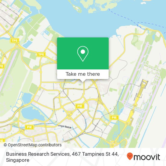 Business Research Services, 467 Tampines St 44地图