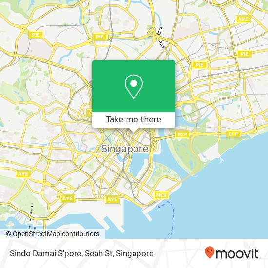 Sindo Damai S'pore, Seah St地图