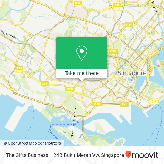 The Gifts Business, 124B Bukit Merah Vw map