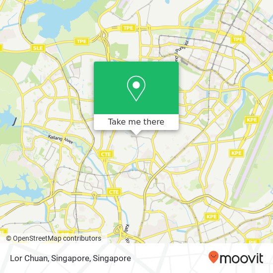 Lor Chuan, Singapore map