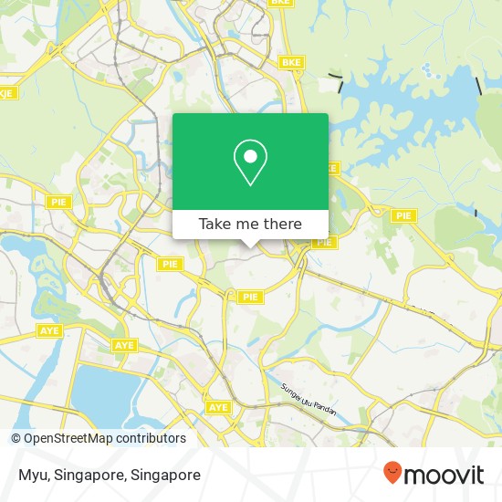 Myu, Singapore map