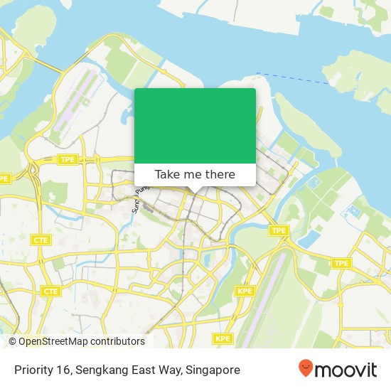 Priority 16, Sengkang East Way地图