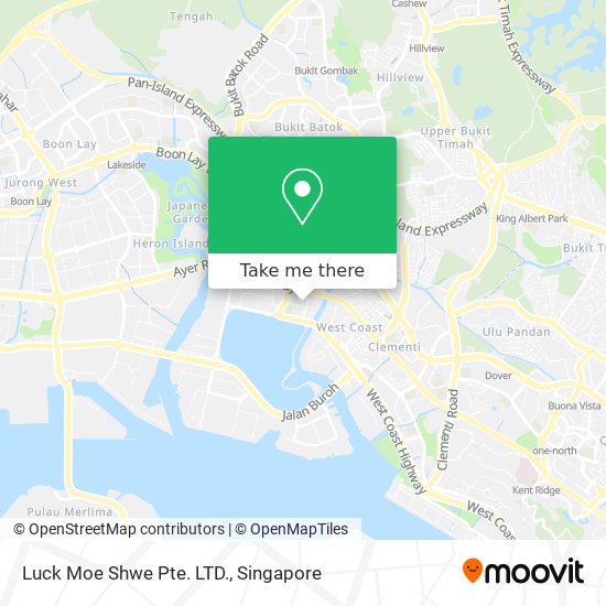 Luck Moe Shwe Pte. LTD. map