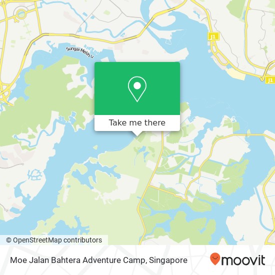 Moe Jalan Bahtera Adventure Camp map
