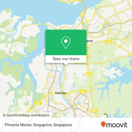 Phoenix Mover, Singapore地图