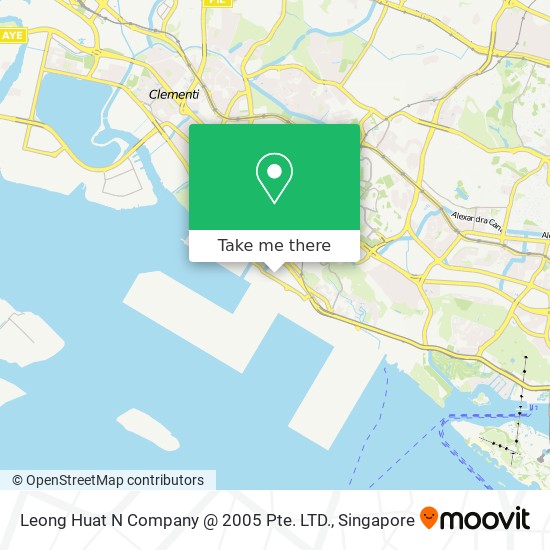 Leong Huat N Company @ 2005 Pte. LTD.地图