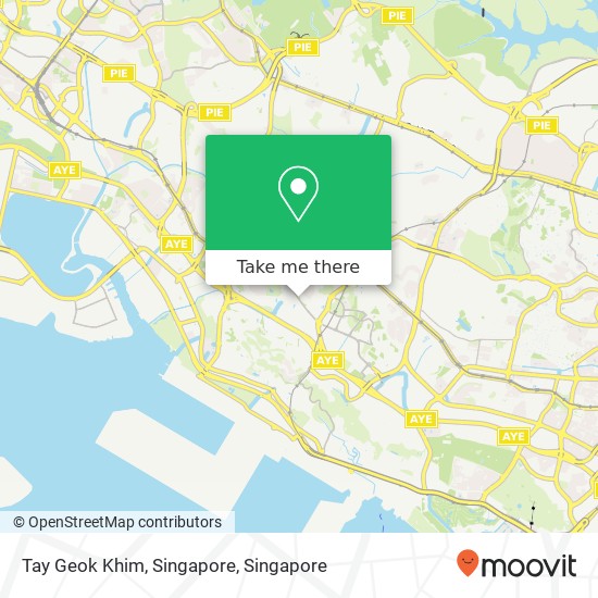 Tay Geok Khim, Singapore地图